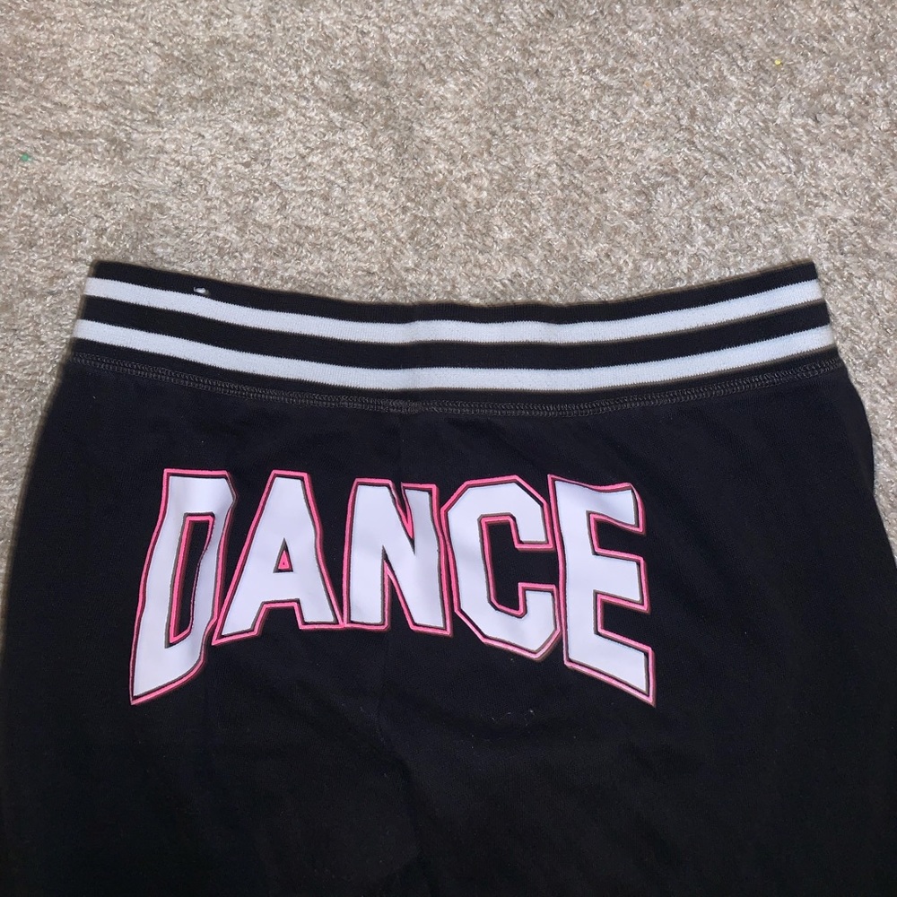 Justice Girl Black & Pink Dance Sweatpants size 16 - Picture 8 of 8